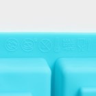 Форма для шоколада Доляна «Алфавит», силикон, 35×18 см, 32 ячейки (3.7×3.7×3 см), МИКС - Фото 4