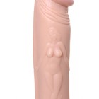Вибратор Toyfa RealStick Nude, 7 режимов вибрации, 19,5 см - Фото 12