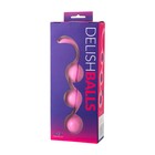 Вагинальные шарики Seven Creations, силикон, цвет розовый, d=3,5 см - Фото 2