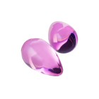 Вагинальные шарики Sexus Glass, стекло, цвет розовый, d=2,7 см - Фото 2