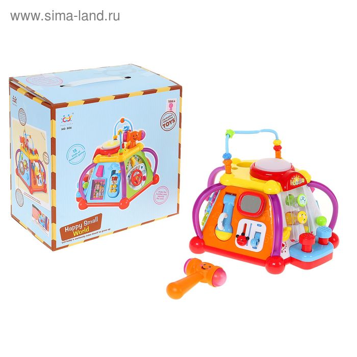 Игровой центр "Домик" с развивающими элементами - Фото 1