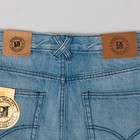 Шорты джинсовые мужские 10561, цвет светло-синий, р-р 54 - Фото 6