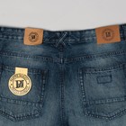 Шорты джинсовые мужские 10561, цвет тёмно-синий, р-р 46 - Фото 6