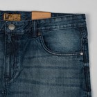Шорты джинсовые мужские 10561, цвет тёмно-синий, р-р 56 - Фото 4
