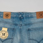 Шорты джинсовые мужские 10562, цвет синий, р-р 52 - Фото 6