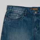 Шорты джинсовые мужские 10562, цвет тёмно-синий, р-р 50 - Фото 4