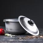 Казан алюминиевый "Турист", с крышкой и дужкой, 4.5 л - Фото 2