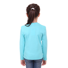 Джемпер для девочки "Цветные узоры", рост 110- 116 см (30), цвет изумруд - Фото 2
