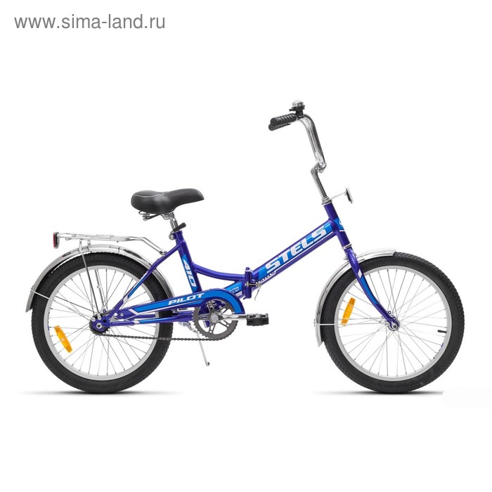 Велосипед 20" Stels Pilot-410, Z011, цвет синий, размер 13,5" - Фото 1