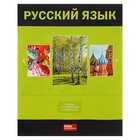 Тетрадь 48 листов линейка "Классика. Русский язык", обложка мелованный картон, со справочным материалом - Фото 1