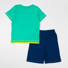 Комплект для мальчика (футболка, шорты), рост 122 см, цвет зелёный CSK 9730 (180) - Фото 2