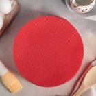 Форма силиконовая для выпечки Доляна «Круг», 20×6 см, цвет МИКС - Фото 2