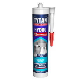 Клей монтажный Tytan Professional Hydro Fix, прозрачный, 310 мл 3495785