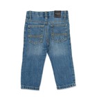 Брюки джинсовые для мальчиков, рост  86 см, цвет синий 2061_М - Фото 5
