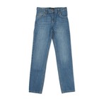 Брюки джинсовые для мальчиков, рост  152 см, цвет синий 2061 - Фото 1
