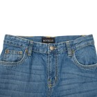Брюки джинсовые для мальчиков, рост  152 см, цвет синий 2061 - Фото 2