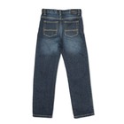 Брюки джинсовые для мальчиков, рост  140 см, цвет тёмно-синий 2061 - Фото 5