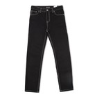 Брюки джинсовые для мальчиков, рост  128 см, цвет чёрный 2062 - Фото 1