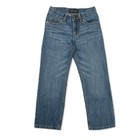 Брюки джинсовые для мальчиков 3055 С, рост  110-116 см, цвет синий 3055 - Фото 1