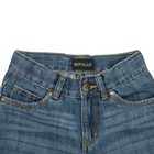 Брюки джинсовые для мальчиков 3055 С, рост  158-164 см, цвет синий 3055 - Фото 2