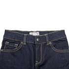 Брюки джинсовые д/д 4052 Т.с, рост  110 см, цвет тёмно-синий 4052 - Фото 2