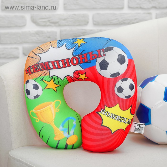 Мягкая игрушка подголовник-антистресс «Россия» 04 - Фото 1