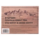 Набор: "Верить в мечту": обложка для паспорта, ручка, брелок - Фото 7