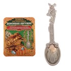 Ложка-загребушка двухцветная "Денежная лягушка" - Фото 1