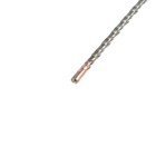 Бур по бетону ТУНДРА, крестовый наконечник, двойная спираль, SDS-plus, 5×160 мм - Фото 5