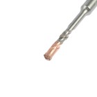 Бур по бетону ТУНДРА, крестовый наконечник, двойная спираль, SDS-plus, 6×110 мм - Фото 5