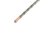 Бур по бетону ТУНДРА, крестовый наконечник, двойная спираль, SDS-plus, 6×210 мм - Фото 4