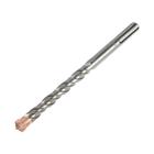 Бур по бетону ТУНДРА, крестовый наконечник, двойная спираль, SDS-plus, 12×160 мм - Фото 3