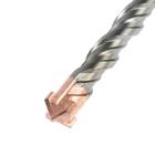 Бур по бетону ТУНДРА, крестовый наконечник, двойная спираль, SDS-plus, 16×210 мм - Фото 4