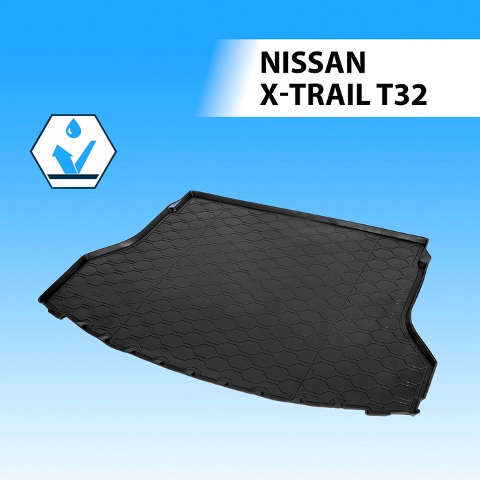 Коврик багажника Rival для Nissan X-Trail T32 5-дв. 2014-2018 2018-н.в., полиуретан, 14109003