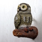 Садовая фигура из полистоуна «Сова на ветке», подвесная, 10×14×21 см, МИКС - Фото 8