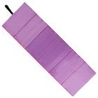 Коврик гимнастический детский 150 × 50 см, толщина 7 мм, цвет розовый/фиолетовый - Фото 3