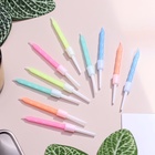 Свечи для торта «Неон», 7 см, 10 шт., разноцветные - Фото 2