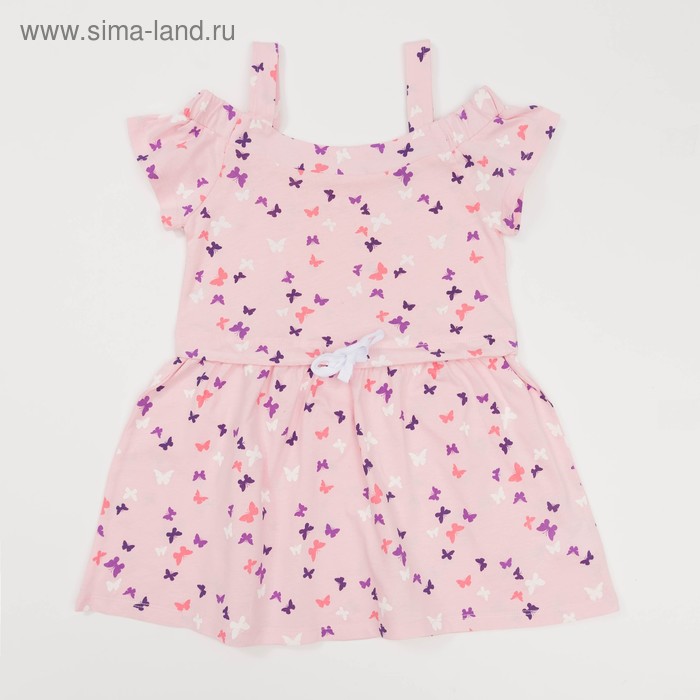 Платье для девочки, рост 122 см, цвет светло-розовый CSK 61864_М - Фото 1
