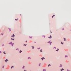 Платье для девочки, рост 116 см, цвет светло-розовый - Фото 2