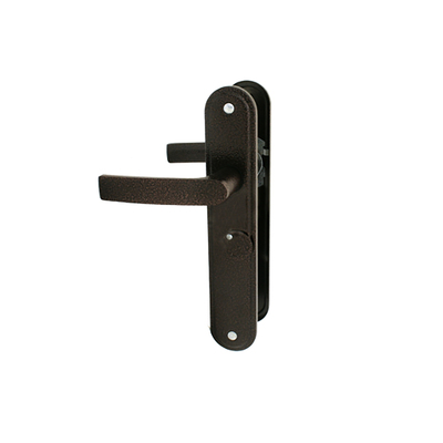 Комплект ручек «МЕТТЭМ» НР 0501, под с/м, м/о 65 мм, к замку ЗВ9 902.0.0, цвет античная медь