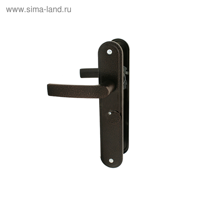 Комплект ручек «МЕТТЭМ» НР 0501, под с/м, м/о 65 мм, к замку ЗВ9 902.0.0, цвет античная медь - Фото 1