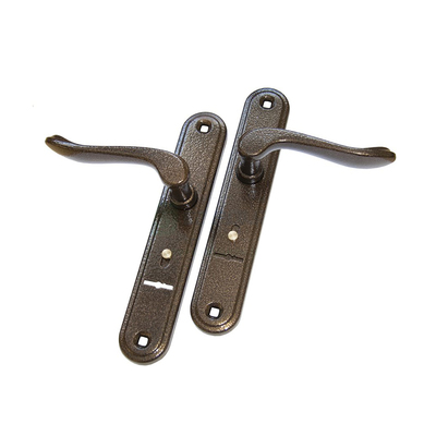 Комплект ручек «Гардиан» 4131 Соната, к замку «Гардиан» 1011.3011, черный муар