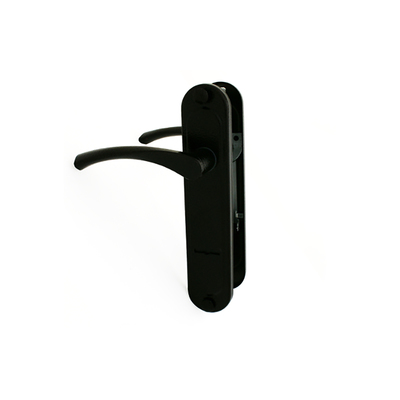 Комплект ручек «Эльбор» 4.427, под с/м, для замка 1.04.27, цвет античная медь