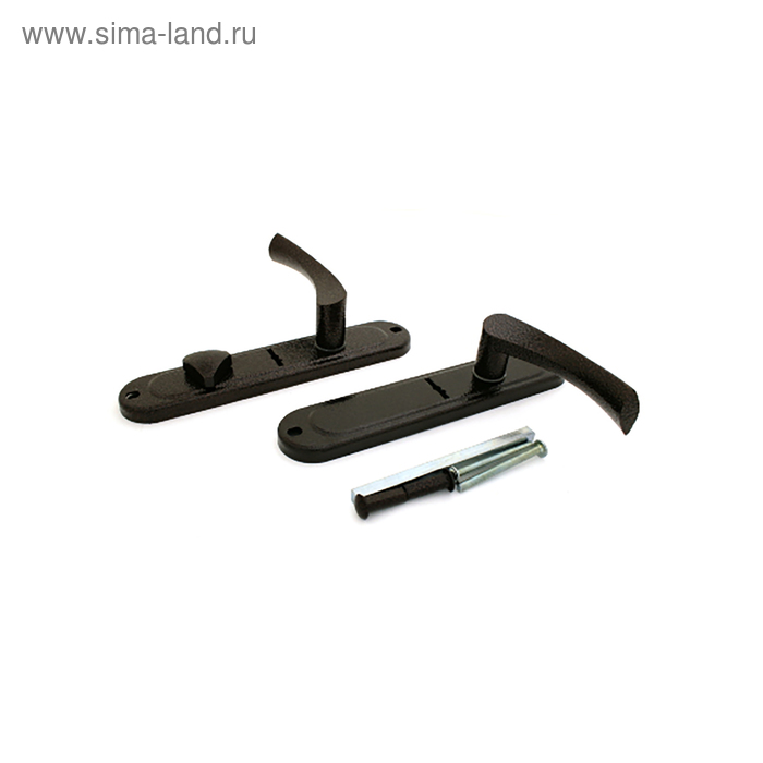 Комплект ручек "Эльбор" 4.643, под с/м, правый, к 1.06.43/1.06.41/1.05.41/1.05.42, цвет медь 35317 - Фото 1