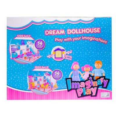 Дом «Мир кукол» с аксессуарами, свет, звук