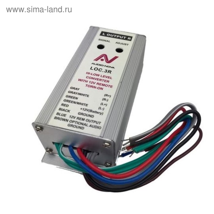 Преобразователь высокоуровневого сигнала Audio Nova LOC.3R
