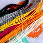 Вышивка крестиком для детей «Енот», набор для творчества, 14×10 см - Фото 4