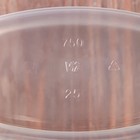 Контейнер одноразовый «Юпласт», пластик, 750 мл, 13.8×10.2×9 см, прозрачный - Фото 3