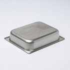 Гастроёмкость 1/2 Hanna Knövell, 65 мм, 32.5×26.5×6.5 см, толщина 0.6 мм, нержавеющая сталь - Фото 2