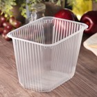 Контейнер одноразовый «Юпласт», пластик, 2 л, 18.6×13.2×13 см, прозрачный - Фото 1